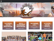 Tablet Screenshot of kamanavbc.com